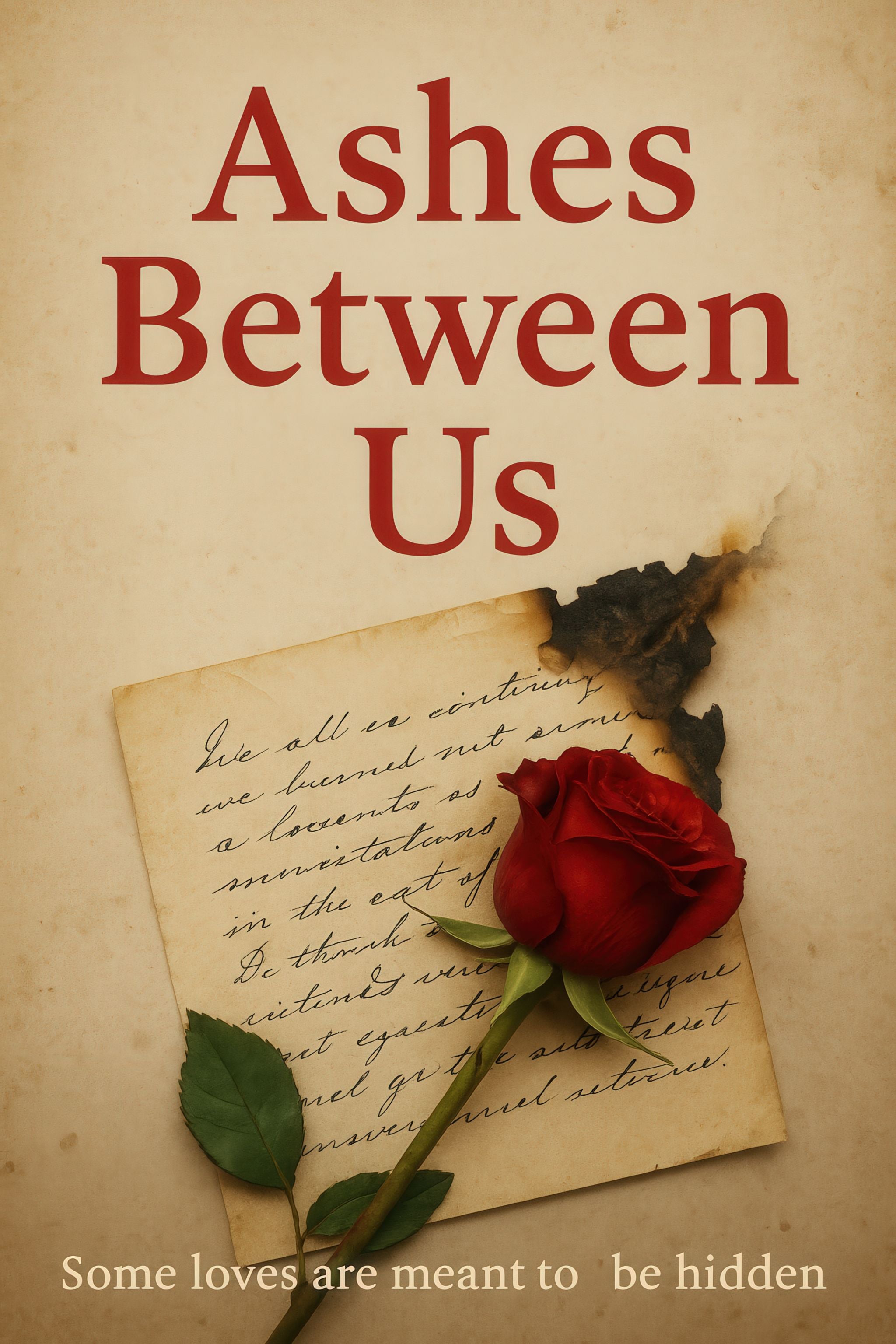 Ashes Between Us / Romantic Suspense (7 Letters)