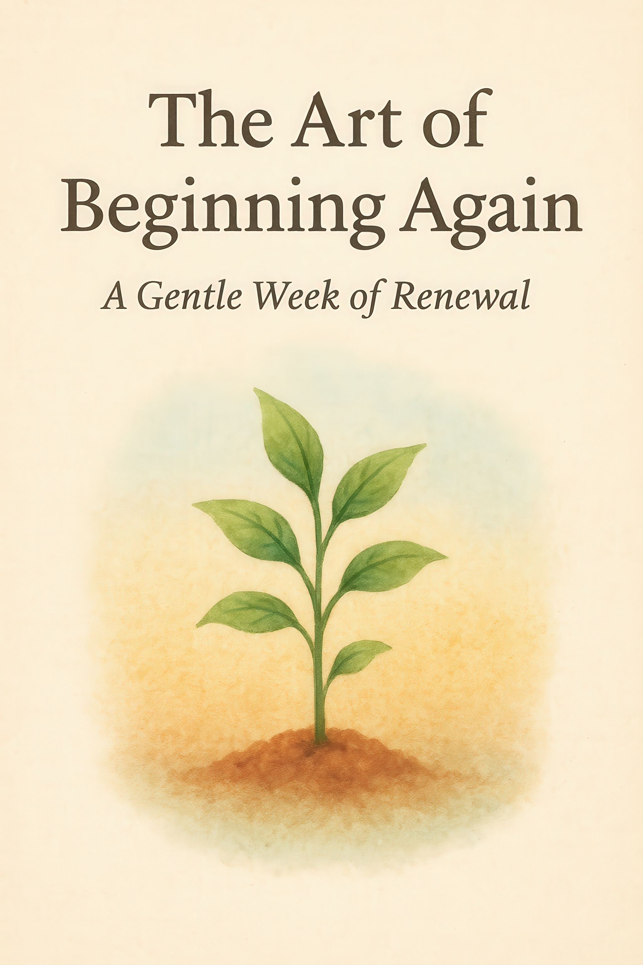 The Art of Beginning Again: A Gentle Week of Renewal