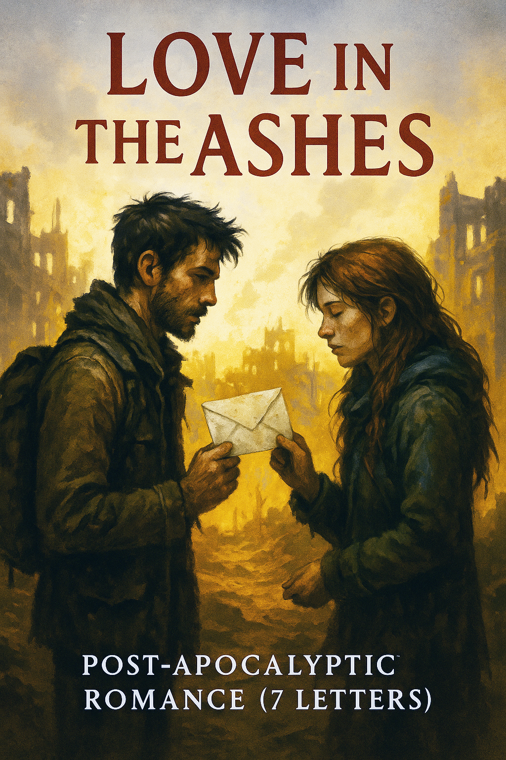 Love in the Ashes / Post-Apocalyptic Romance (7 Letters)