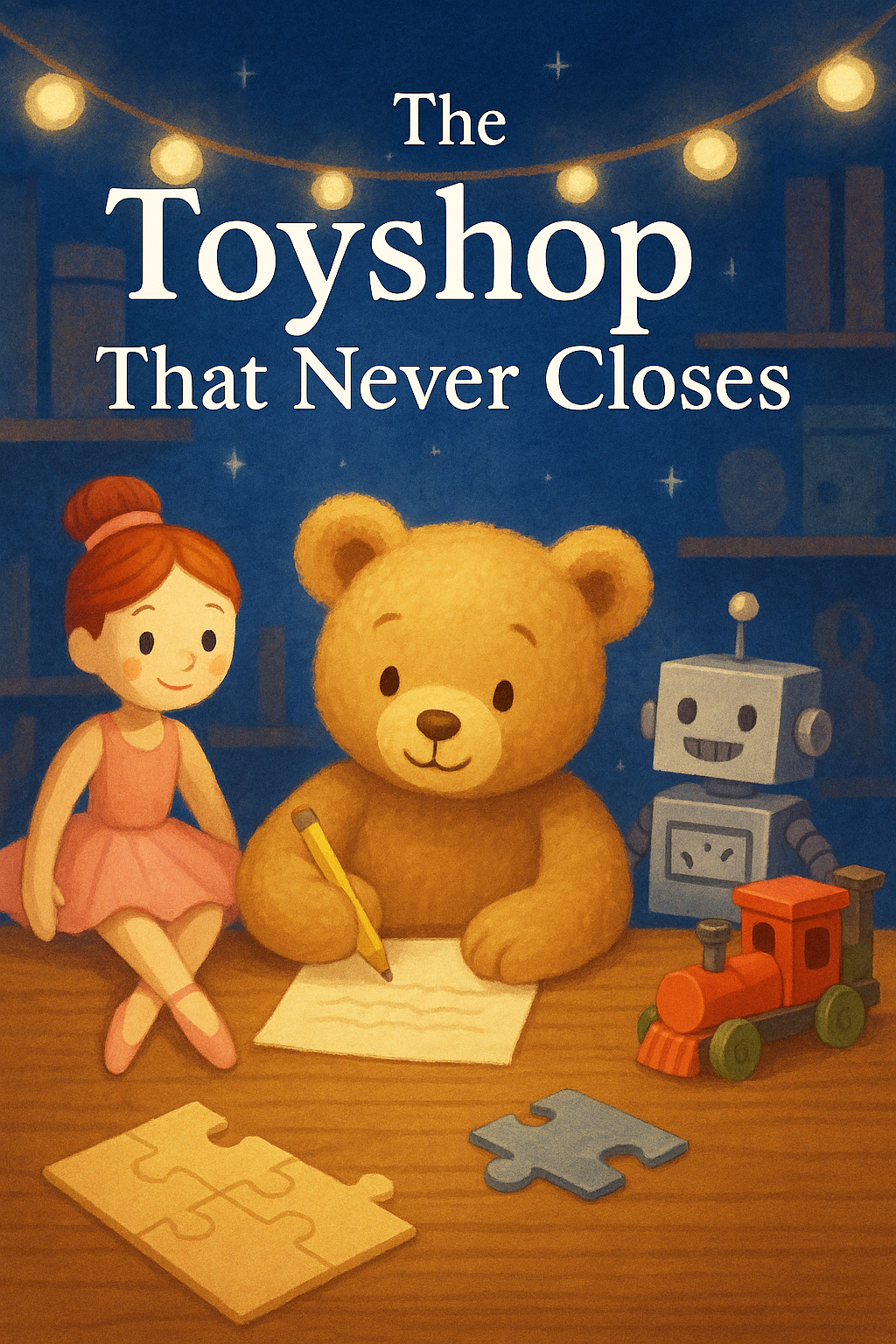 The Toyshop That Never Closes / Whimsical Mystery (7 letters)