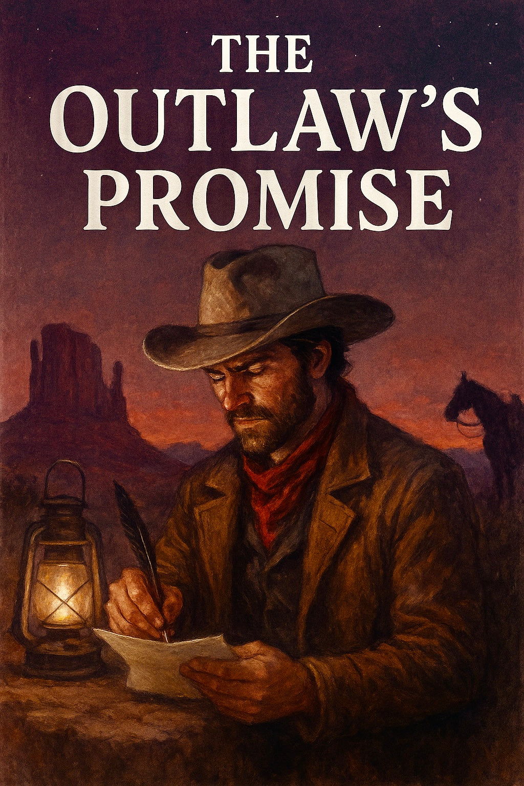 The Outlaw’s Promise / Western Romance (24 Letters)