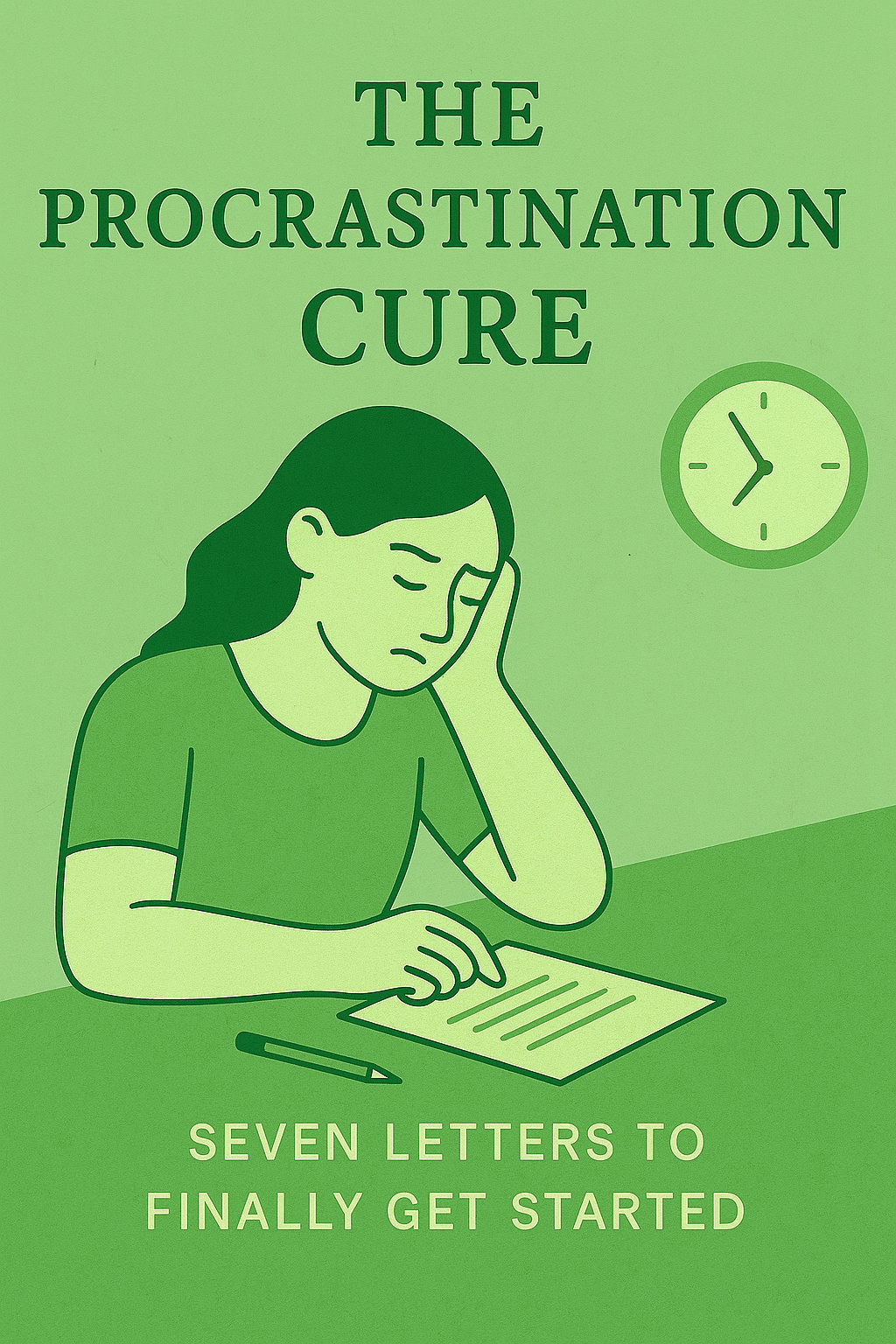 The Procrastination Cure — Seven Email  Letters to Finally Get Started